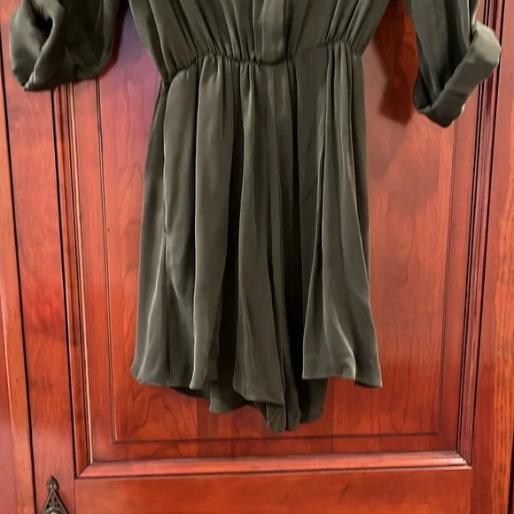 Alice & Olivia silk romper